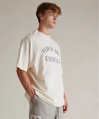 ESSENTIALS Jersey Crewneck T-Shirt