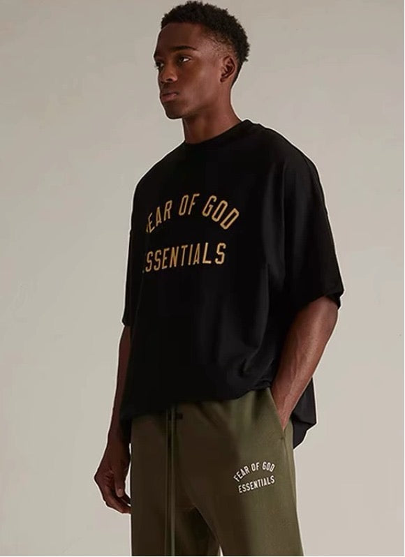ESSENTIALS Jersey Crewneck T-Shirt