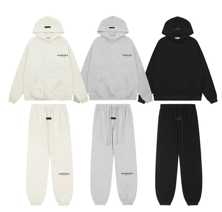 ESSENTIALS Printed Hoodie + FREE TRACKPANTS(TODAY ONLY)