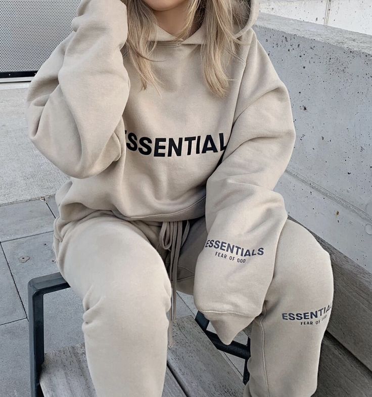 ESSENTIALS HOODIE + FREE TRACK PANTS (TODAY ONLY)