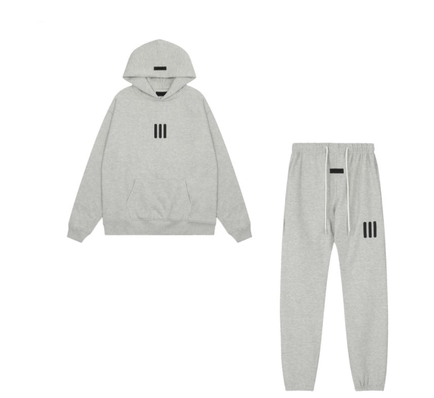 ESSENTIALS 3Logo HOODIE + FREE TRACKPANTS(TODAY ONLY)
