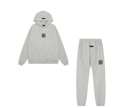 ESSENTIALS 3Logo HOODIE + FREE TRACKPANTS(TODAY ONLY)