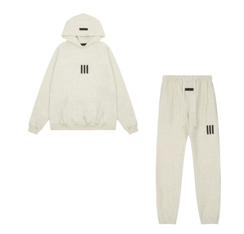 ESSENTIALS 3Logo HOODIE + FREE TRACKPANTS(TODAY ONLY)